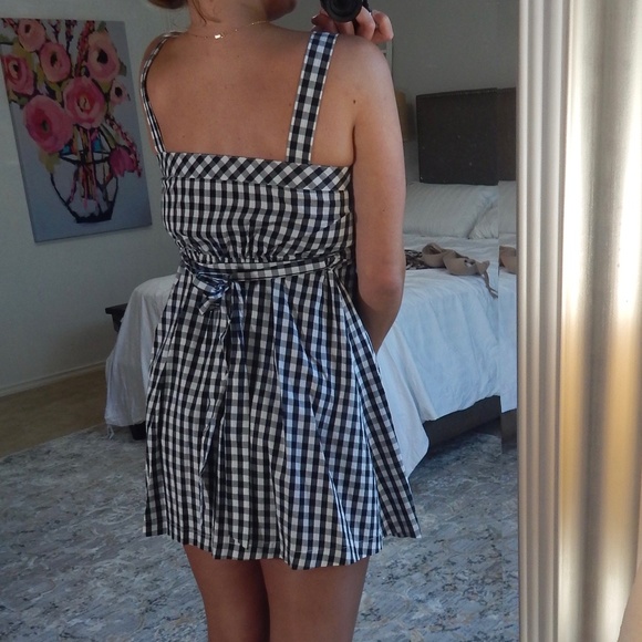 Gingham (checkered) Sun Dress NWOT - Picture 5 of 7